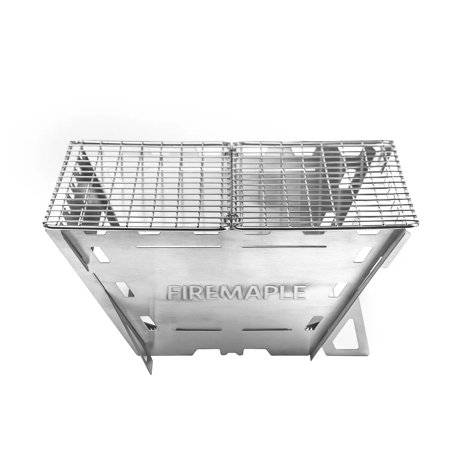 Vuur esdoorn camping houtkachel rvs outdoor draagbare opvouwbare houtkachels voor backpacken picknick wandelen