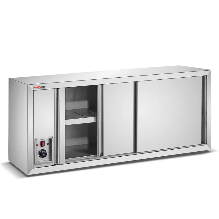 Industrial Electric Heating Warm Dish Stainless Steel Commercial Kitchen Storage Cabinet Restaurant Dish Heating Cabinetpromote