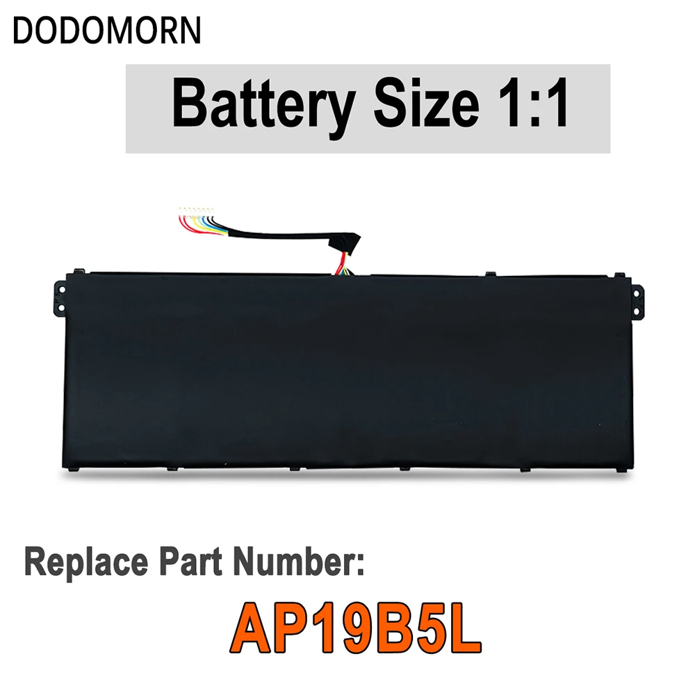 DODOMORN New 3550mAh AP19B5L High Quality Battery For Acer Aspire 5 A515-43 A515-43G A515-44-R5XW For Swift 3 SF314-42 In Stock