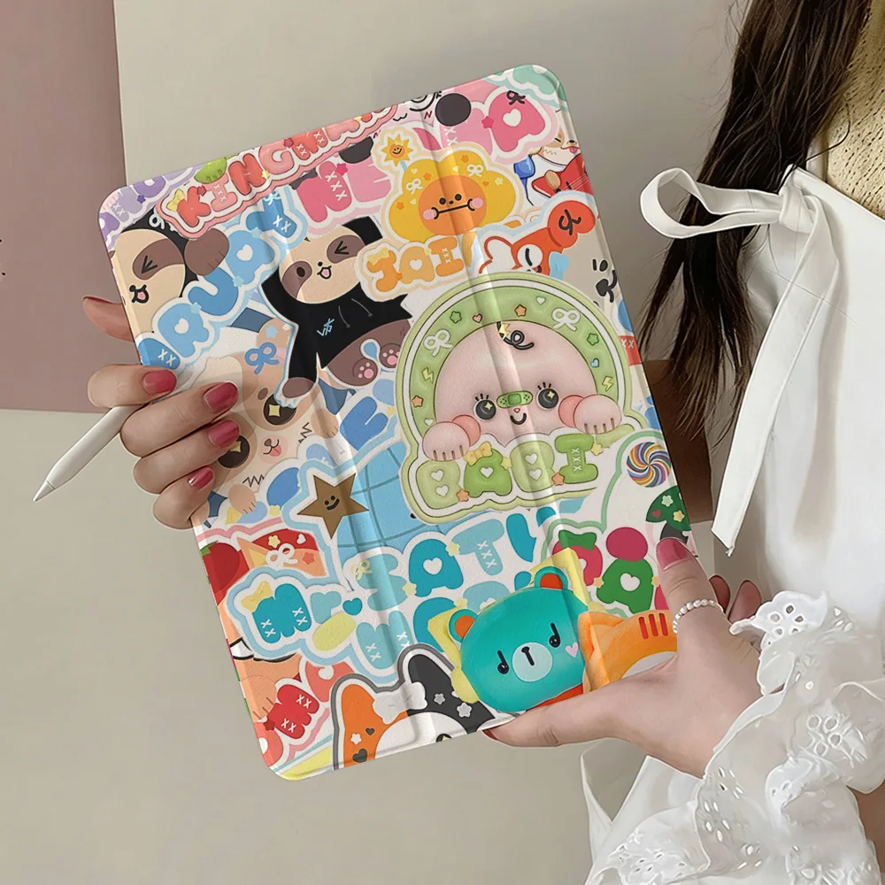 Cute GMMTV Case For iPad 10.2（2019/2020/2021）Air 2021 10th 2022 10.9 Pro 2022 12.9 inch（2018/2020/2021/2022）Pro 2024 11 13 inch