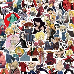 10/30/50pcs Cool Fullmetal Alchemist Anime Stickers Winry Edward Decals DIY Laptop Skateboard Car Waterproof Cartoon Sticker Toy