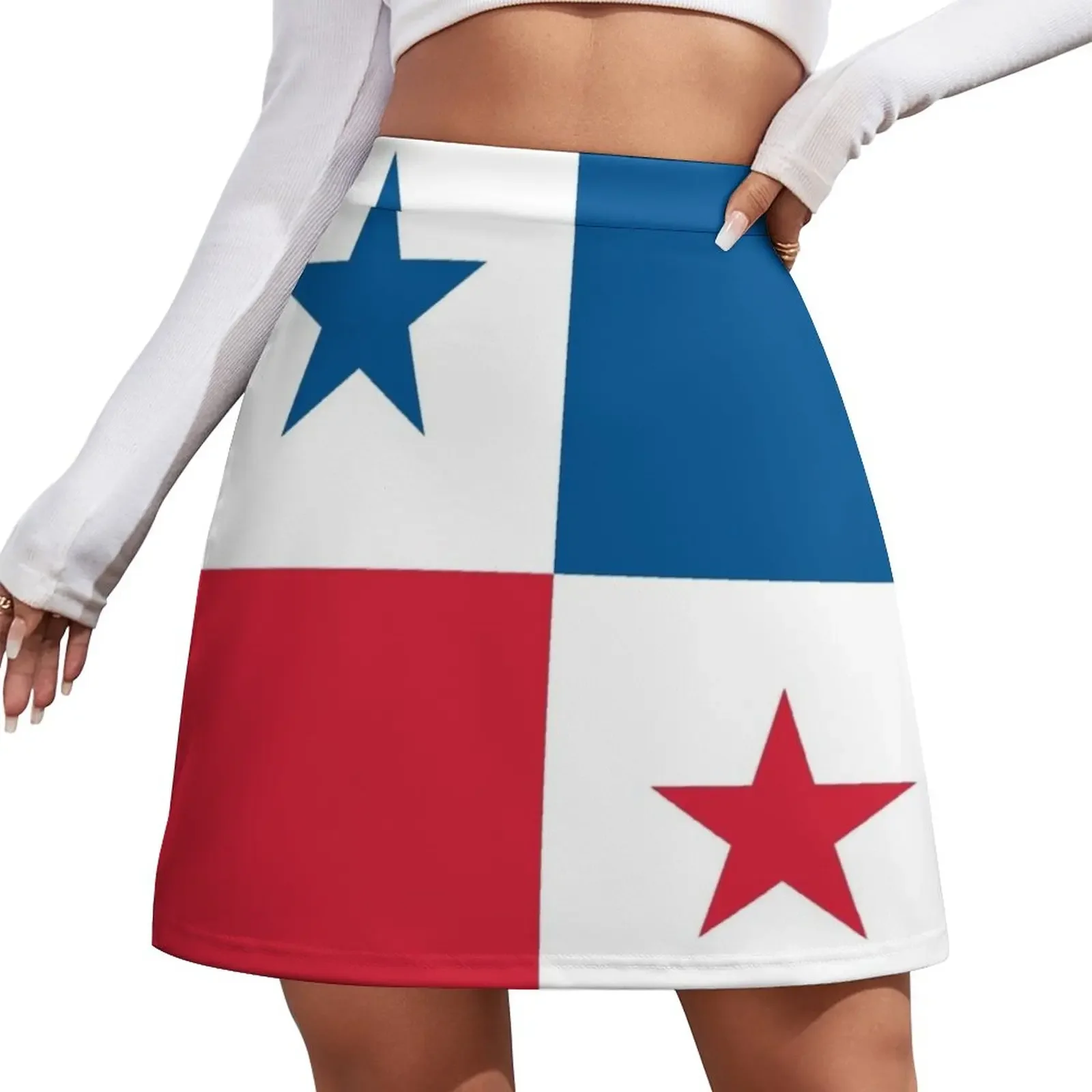 Panama Flag Mini Skirt summer clothes Clothes for summer Women's summer dress clothes