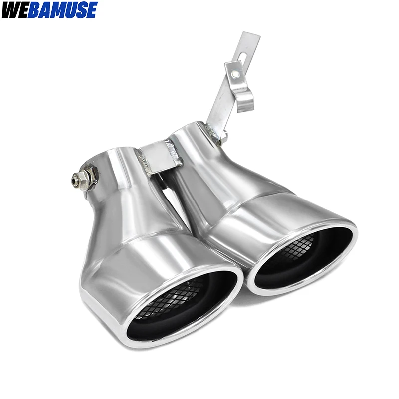 For Mercedes-Benz C-Class W203 C200 Car Stainless Steel Rear Exhaust Muffler Tailpipe