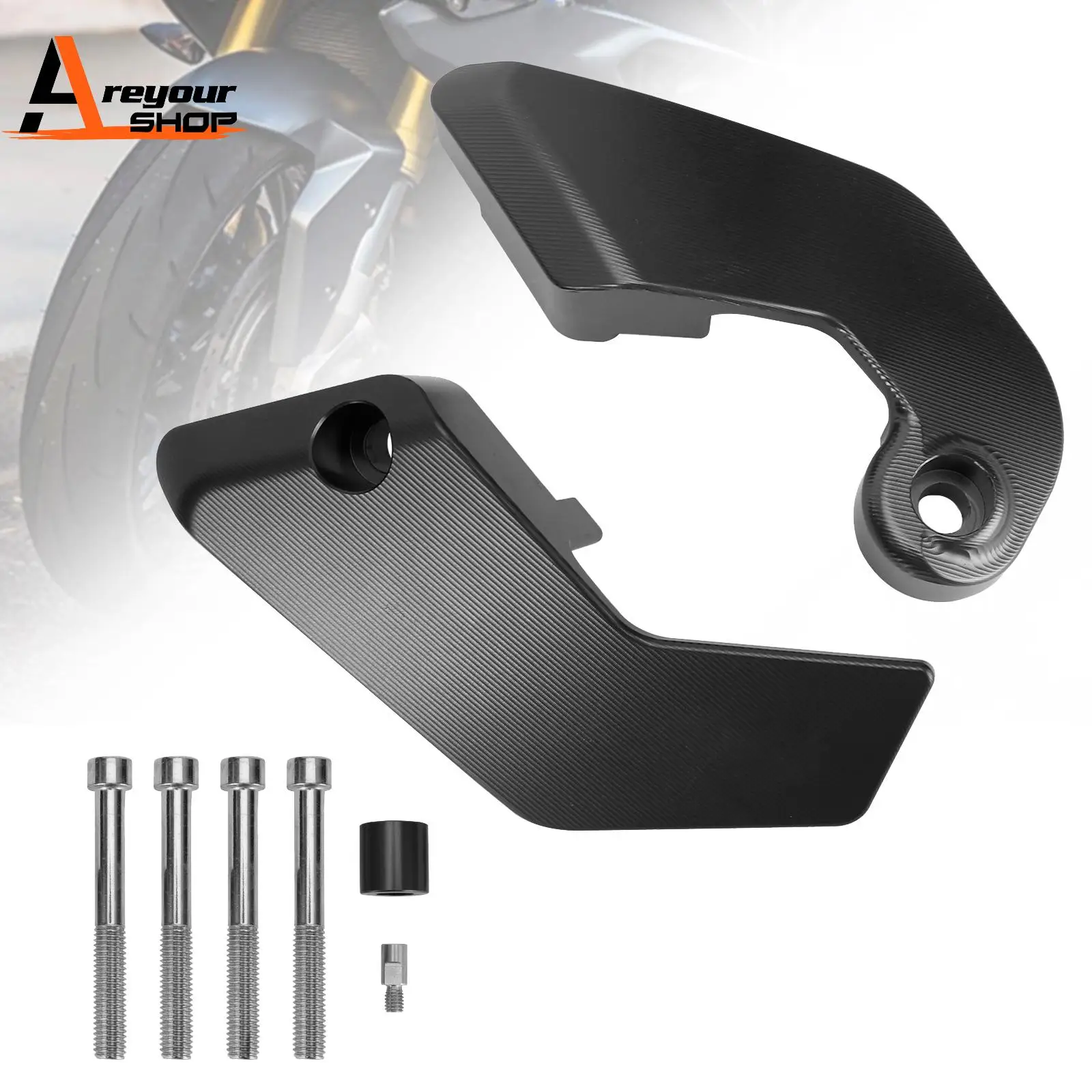 

Защитная крышка двигателя статора, пластиковая черная защита обтекателя для Bmw S1000Rr 2020 2022 2021