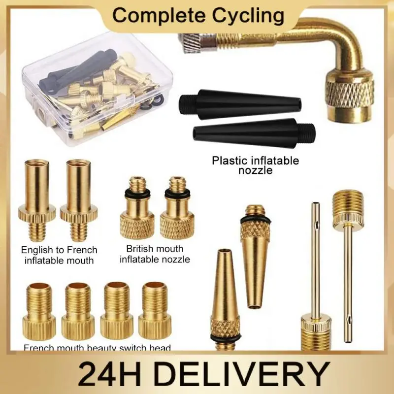 Adapter Set Durable 72g Pump Equipment Conversion Nozzle Valve Group Bike Valve Adapter Portable