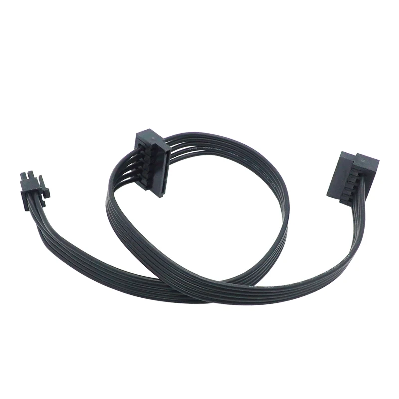 Cable de alimentación Mini de 6 pines a 2 SATA de 15 pines para Dell Vostro 3070 3670, 1 unidad