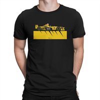 Men's T-Shirt Damon Hill Vintage 100% Cotton Tee Shirt Short Sleeve Jordan Grand Prix T Shirts Crewneck Tops Gift Idea