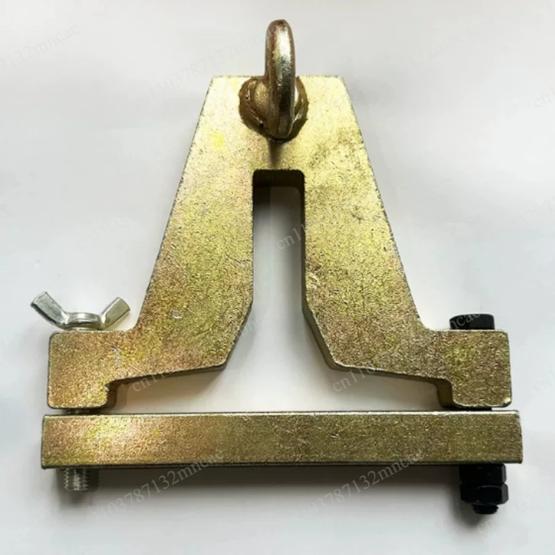 Guide Rail Lifting Clamp, Elevator Track Installation Tool, Professional Hoist for Rail Alignment
