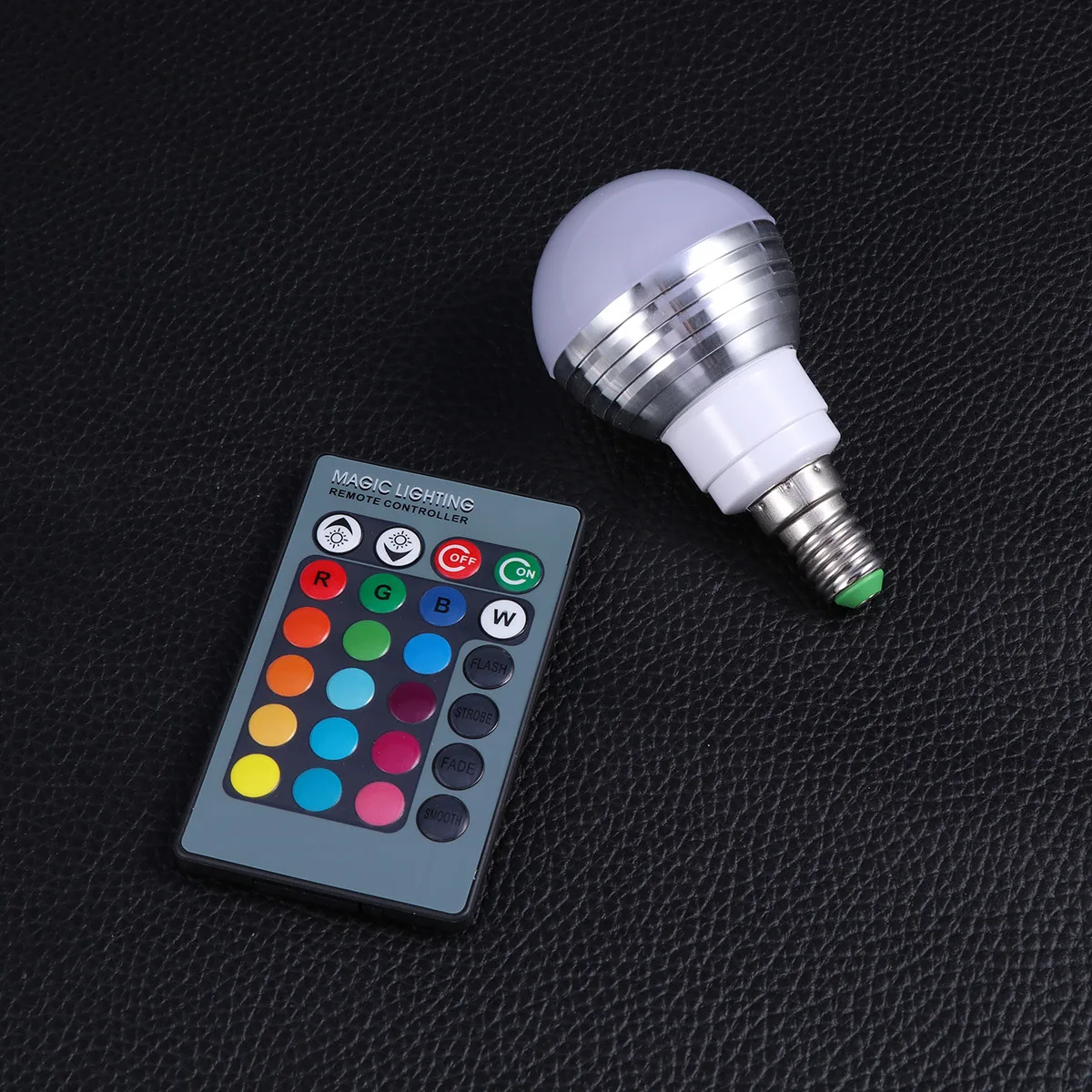 3W LED Rgb-lamp E14-modi Op afstand bestuurbaar 85-265V Hoge warmteafvoer Woonkamer Keuken Rgb LED-lamp