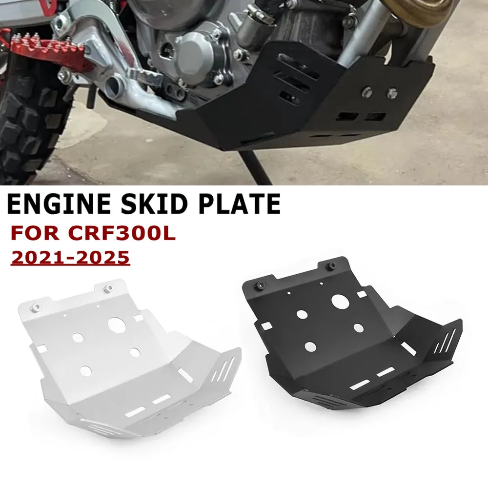 

CRF300L Motorcycle Engine Chassis Protector Guard Skid Plate Belly Pan Guard Cover For Honda CRF 300L CRF 300 L 2021-2025
