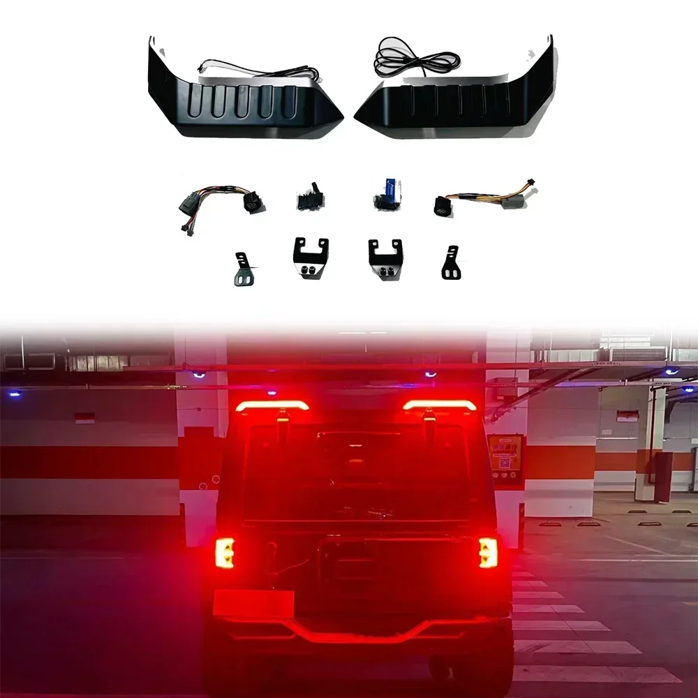 

For Wrangler Tank 300 Tailgate Modified Accessories High Brake Tailgate With Lights Running Tailgate