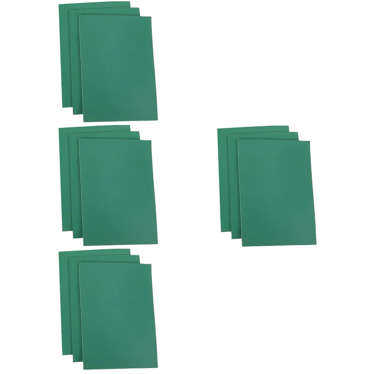 4 Pack Crafts for Kids Engraving Rubber Sheet Cutting Mats Double-sided 2150X1500X030CM PVC Green Child