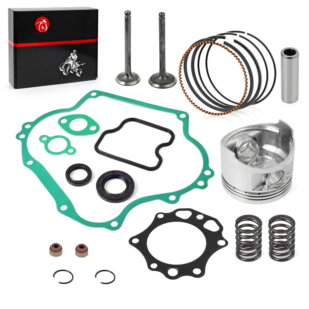 Engine Gasket Rebuild Kit Oversize 0.25mm Piston Ring Seal For YAMAHA Golf Cart G14 1995 1996 JN5-11635-00-00  JN5-11610-10-00