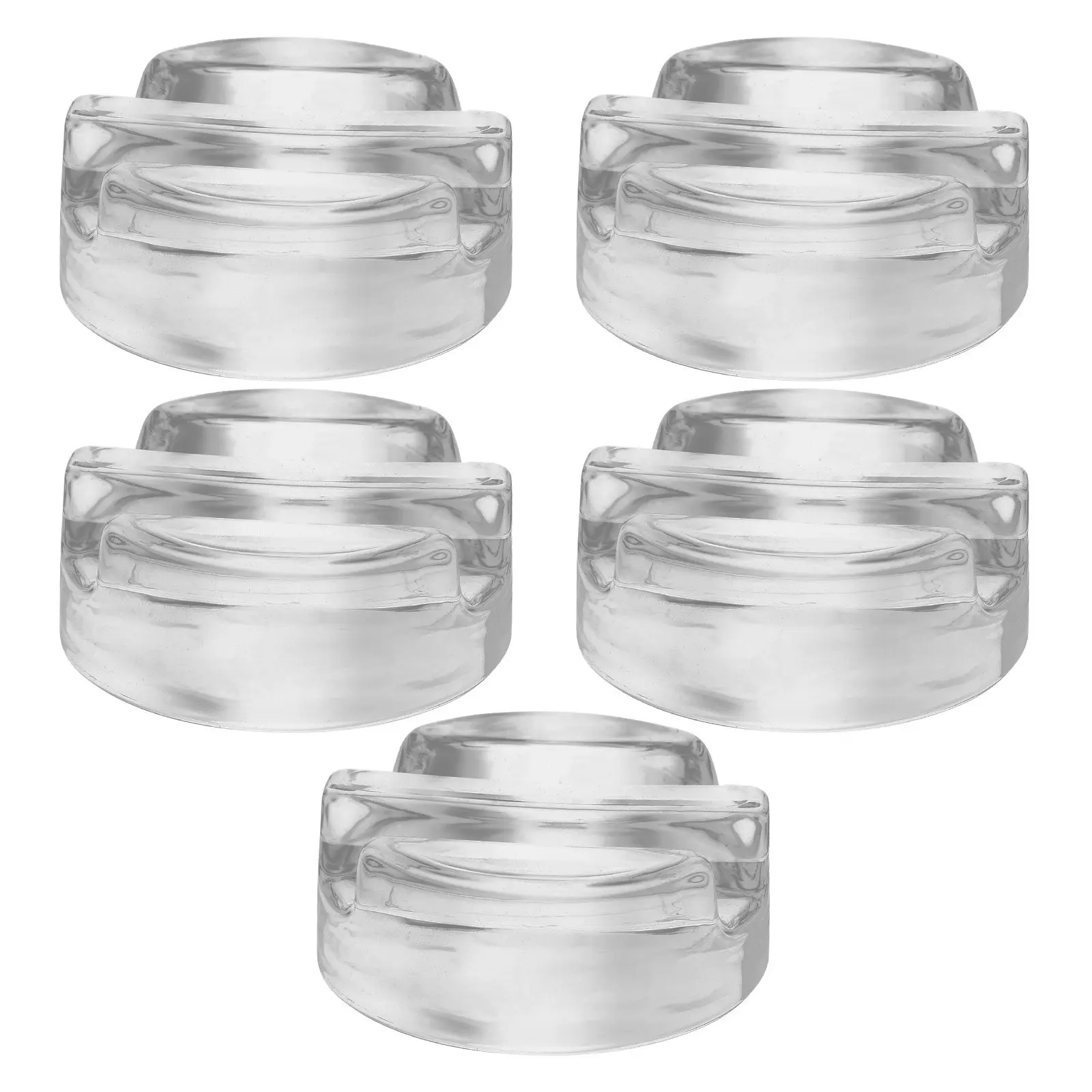 5Pcs Fermentation Storage Jar Glass Weights Wide Mouth Mason Jar Fermenting Pickling Vegetable Sauerkraut Kimchi Tool