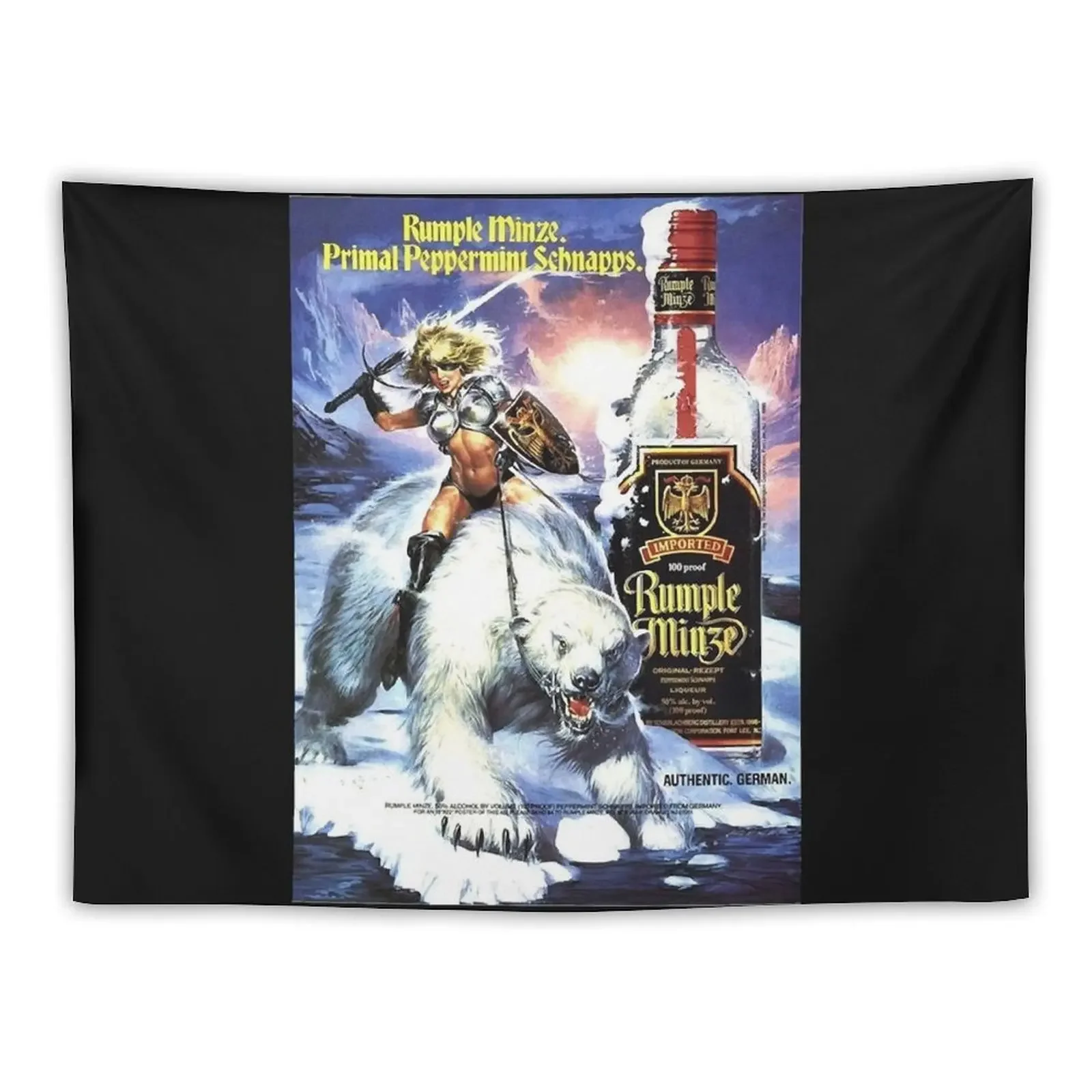 

Rumple Minze Primal Peppermint T shirt Classic Tapestry Wall Hanging Luxury Living Room Decoration Tapestry