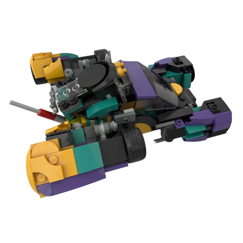 320pcs MOC Mag Level Fire Hopper City Champions Model Building Blocks Construction Festival Gift Education Toy Brick Birthday