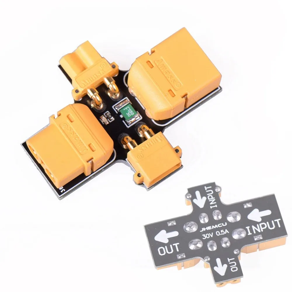 Amass Smoke Stopper 1-6S 30V XT30 XT60 Fuse Installation Test Safety Plug Short-circuit Protection For RC FPV Drone Model