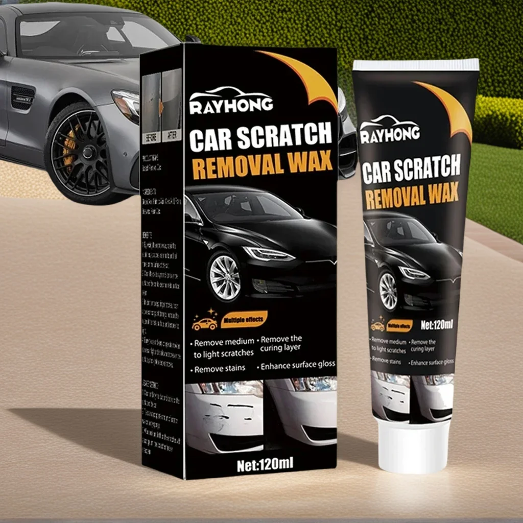 

​​120ml Motorcycle Auto Polish Paint Restorer with Waterproof Glossy Shine Wax and Anti-UV Car Paint Scratch Repair​​