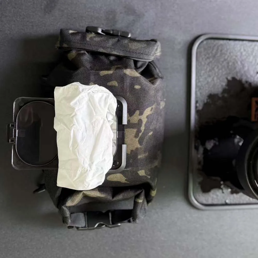 صندوق مناديل مبللة للتخييم في الهواء الطلق، حقيبة تخزين مناديل مقاومة للماء مموهة، حقيبة تخزين مناديل مربعة للتخييم في الهواء الطلق والمشي لمسافات طويلة #6