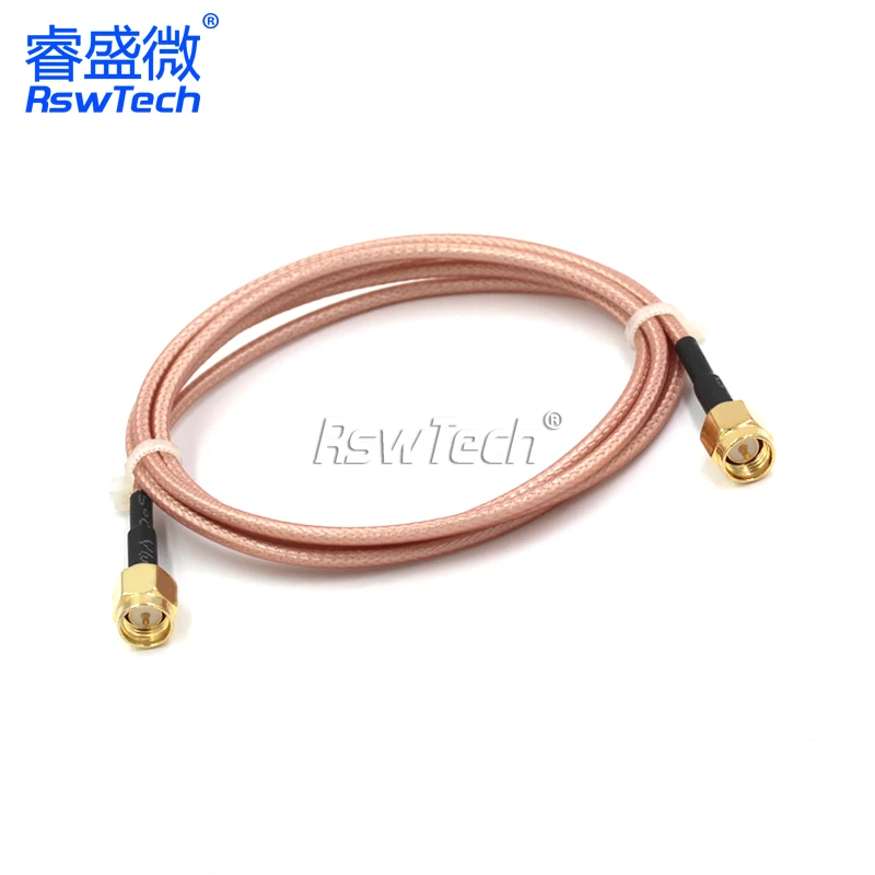 RG316 SMA-JJ Wire and Cable SMA male to SMA male RG316 cable