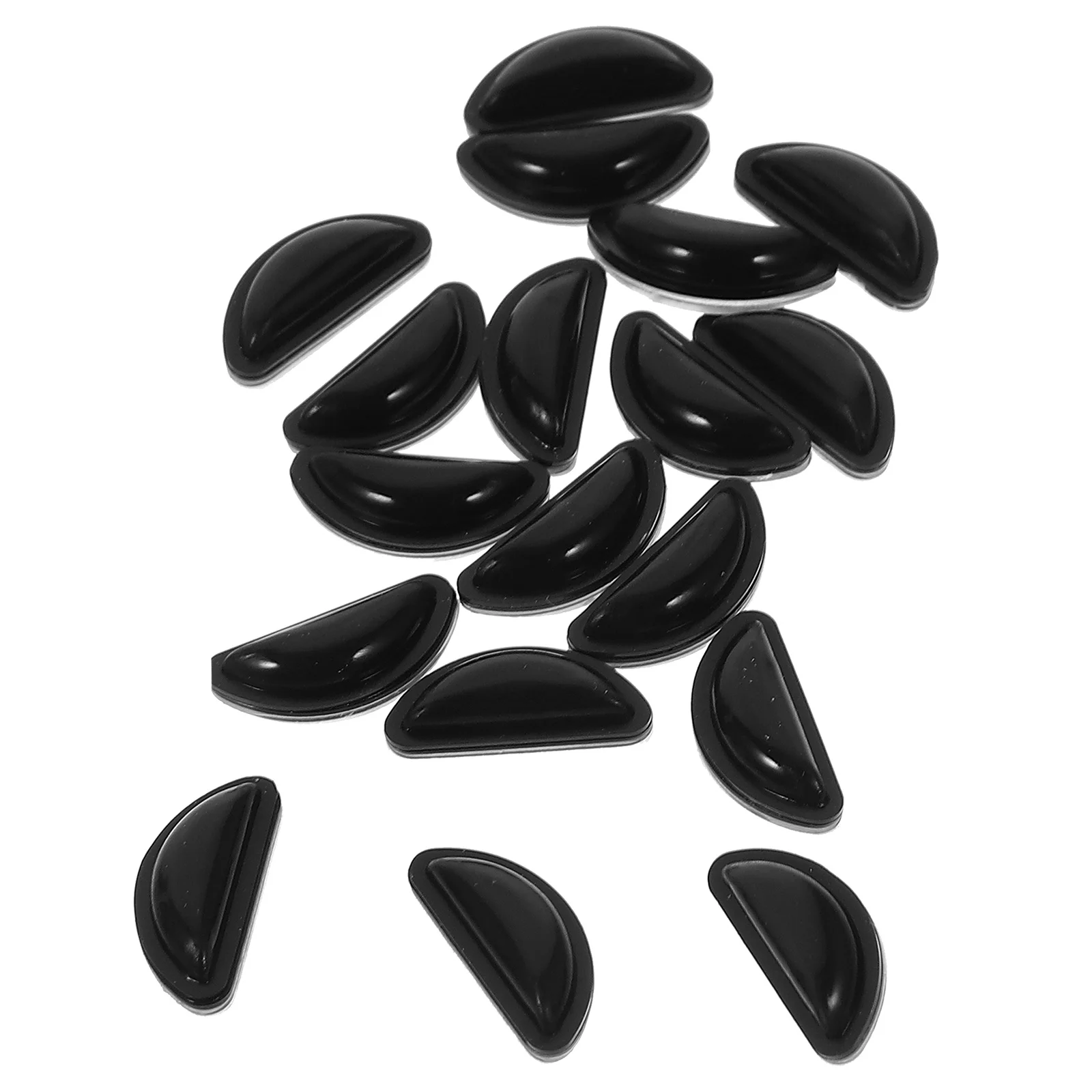 

Glasses Nose Pads Eye Replacement Half Moon Gel for Sunglasses