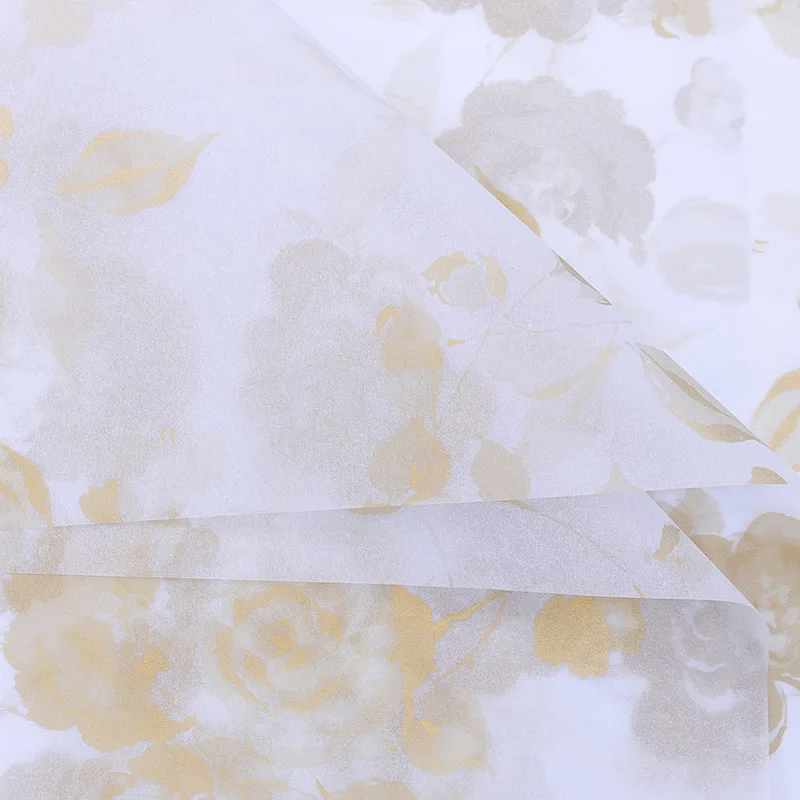 Leopard Pattern Tissue Paper, Party Gift Packing Film Paper Material, Flower Package, Bouquet, Wedding Gift Box Wrapping Decor