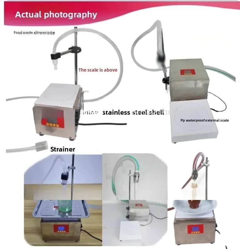 5.5L Automatic Liquid Filling Machine Edible Oil Laundry Liquid White Wine Mineral Water Vinegar Drink Essential Oil Dispenser