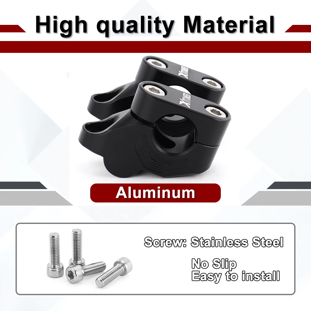 For Himalayan SCRAM 411 Meteor 350 Interceptor 650 Hunter 350 Corsaro Veloce 1200 Corsaro 1200 22mm 7/8