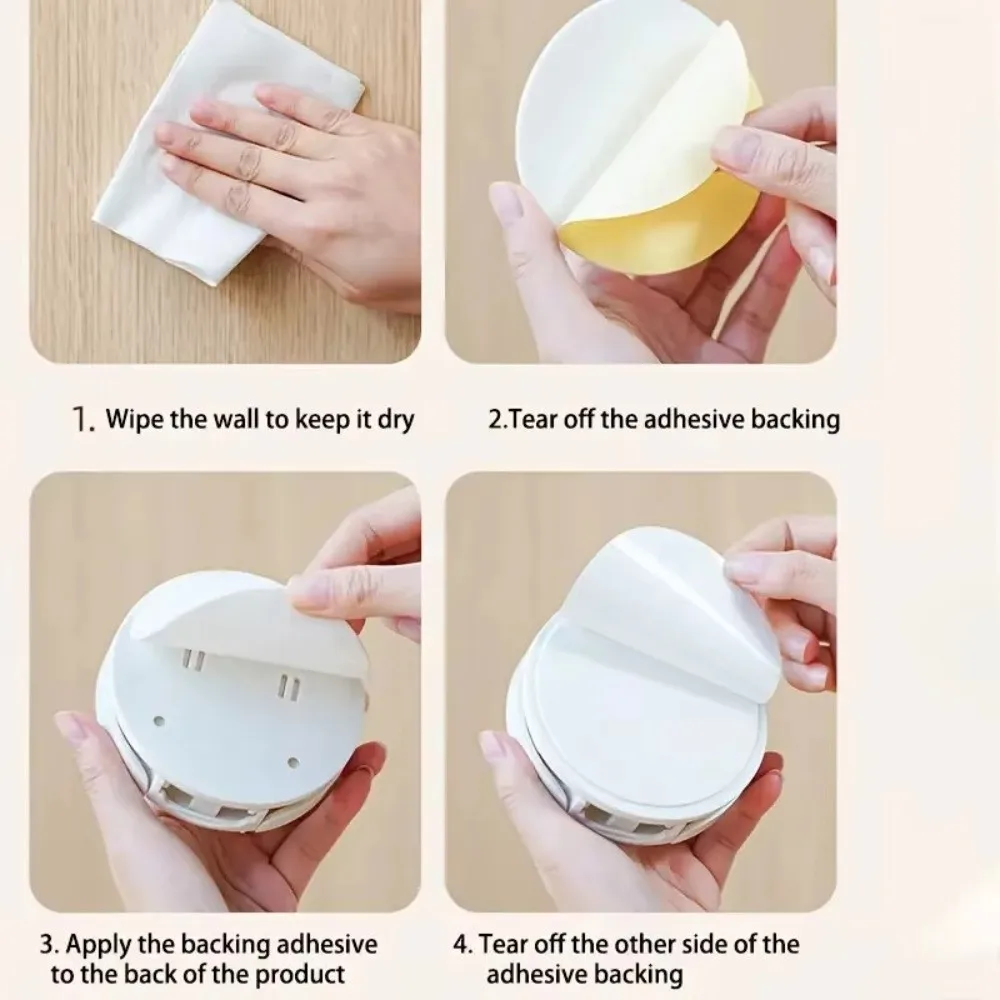 Detachable Wall Mount Cup Holder Space-Saving Stable Foldable Mug Holder Durable No Punching Desktop Bottle Rack Kitchen