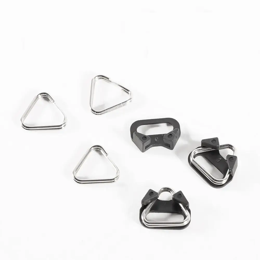 Metal Strap Adapter With Bracket Prevent Dropping Triangle Split Ring Belt Hook Shoulder Strap Connector Camera Strap Buckle
