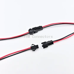 10Pairs 15cm Long JST SM 2Pins Plug Male to Female Wire Connector