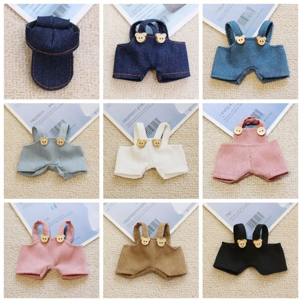 Meisjes Doen Alsof Speeltje Minipop Overall Jean All-Match Poppenkleding Schattige Kinderen Verjaardagscadeau Speelgoed Knuffels