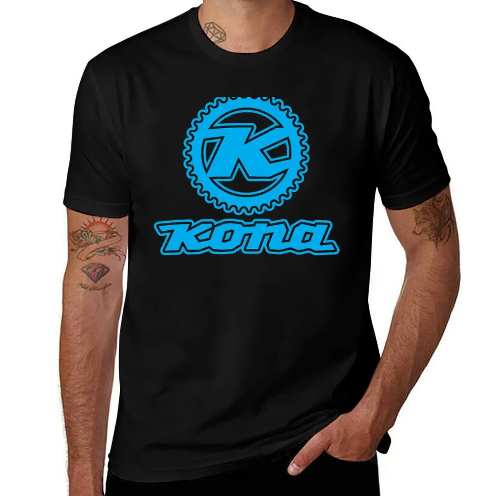 

KONA BIKES MTB RACING BICYCLES LOGO T-Shirt man t shirts for men man t shirt cotton T-Shirt