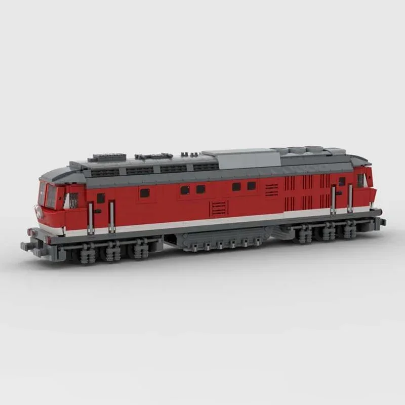 Stadsautomodel Moc Bouwstenen BR 232 Spoorwegtrein Model Model Technologie Baksteen DIY Assemblage Constructie Speelgoed Vakantiecadeaus