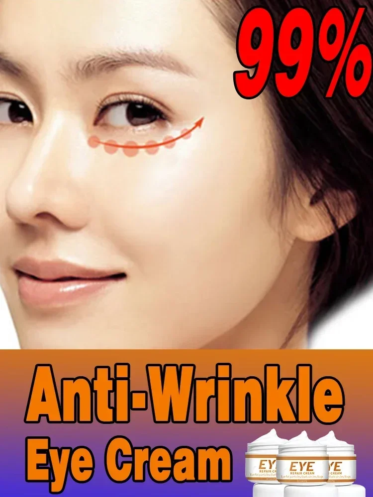 

7 Day Tighten Wrinkles Eye Cream Anti Dark Circles Bags Puffiness Fade Eye Fine Line Whiten Under Eyes Skin Korean Care