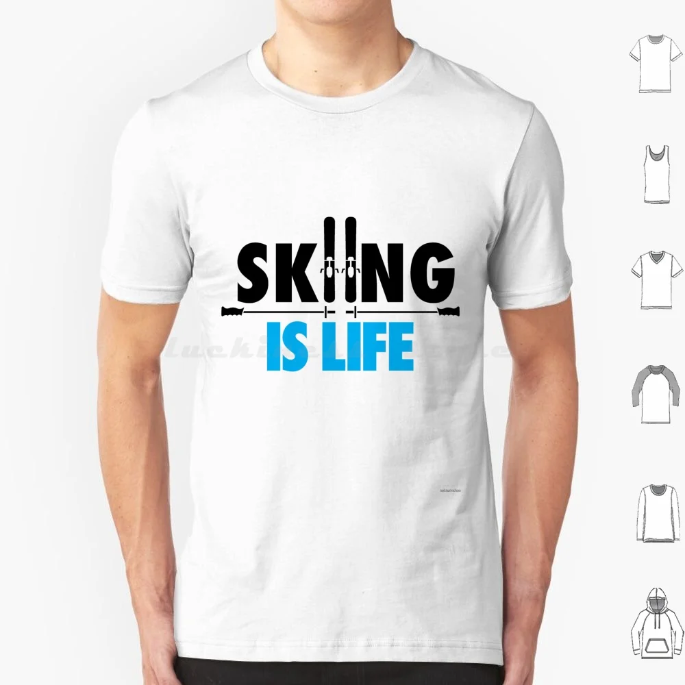 Skiing Is Life T Sh… - image
