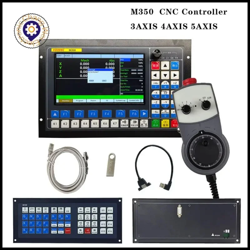 M350 DDCS EXPERT 3axis 4axis 5axis 1mhz ATC G-Code CNC Controller Engraving Milling Machine System Replaces DDCSV3.1