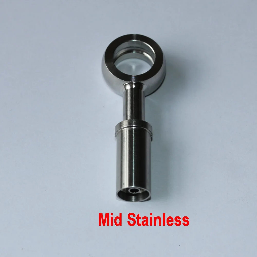Banjo sambungan Stainless steel 11mm 7/16, selang oli kopling rem kepang AN3 hidrolik mobil balap, untuk sepeda Motor, sepeda Motor