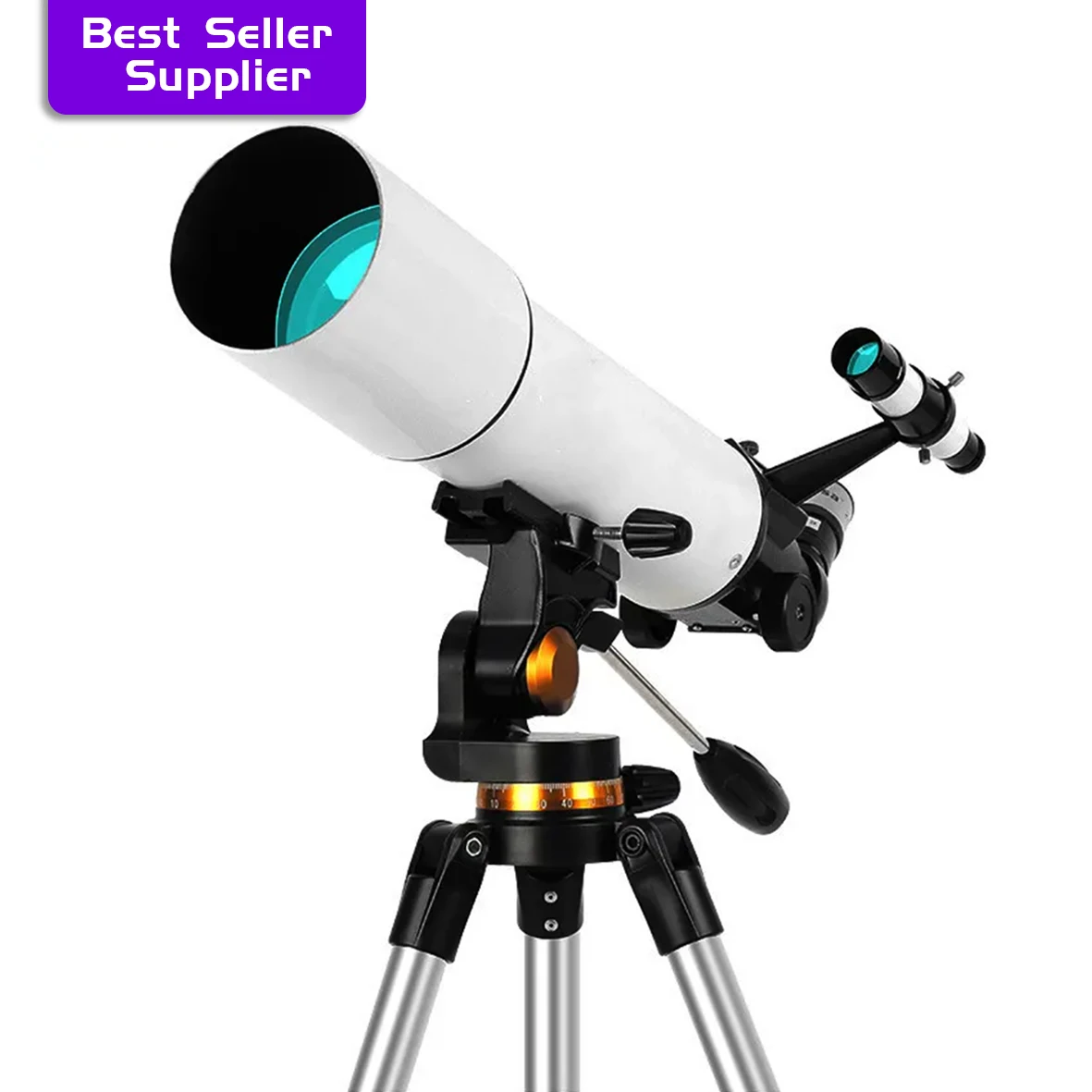 

New Design Refractor 80500 Professional Universal Mobile Phone Astronomical Telescope / Telescopio To View Moon