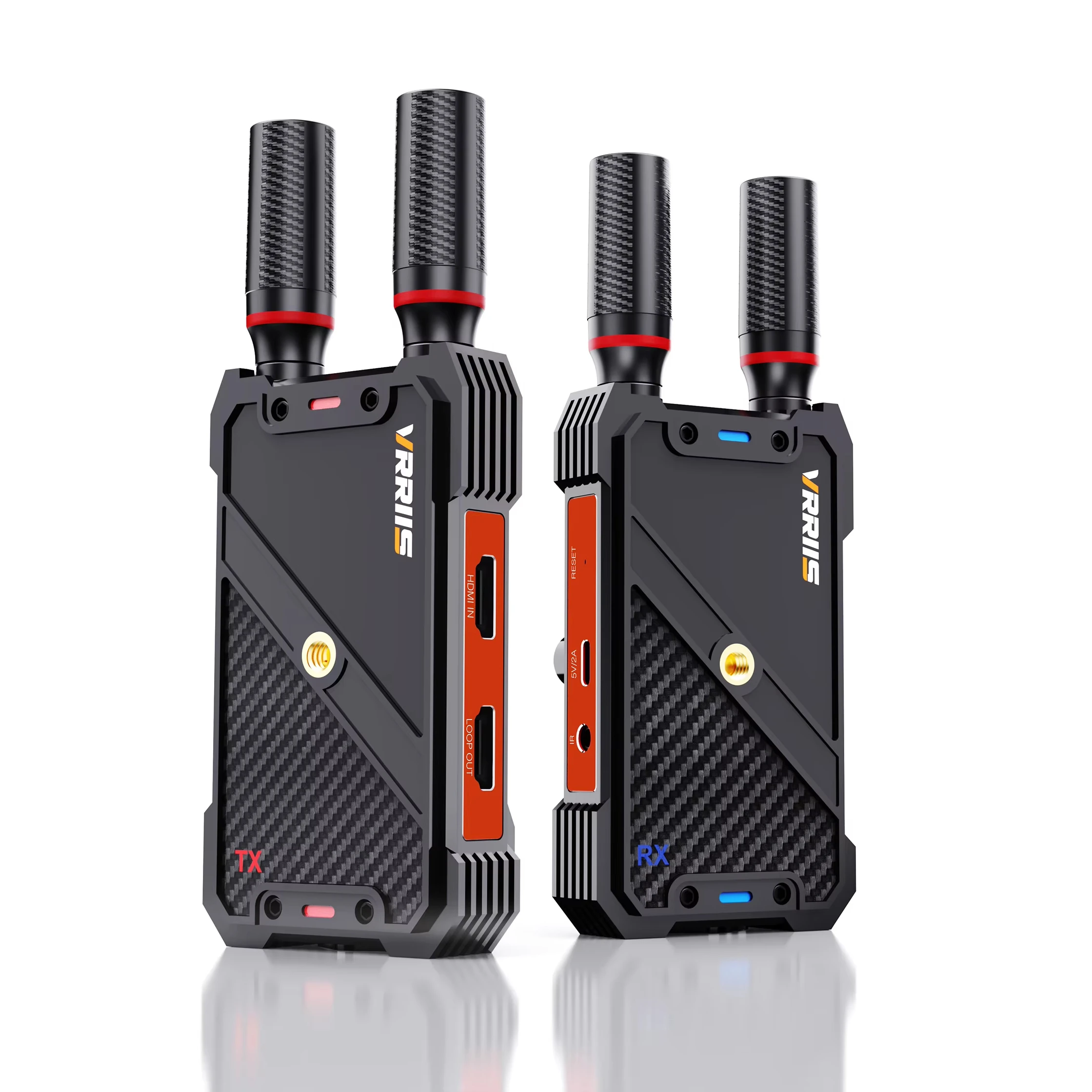 

400M/1312FT HDMI Wireless Video Transmitter and Receiver Has UVC Capture Card Function Use for Indoor Outdoor OBS Live Streaming