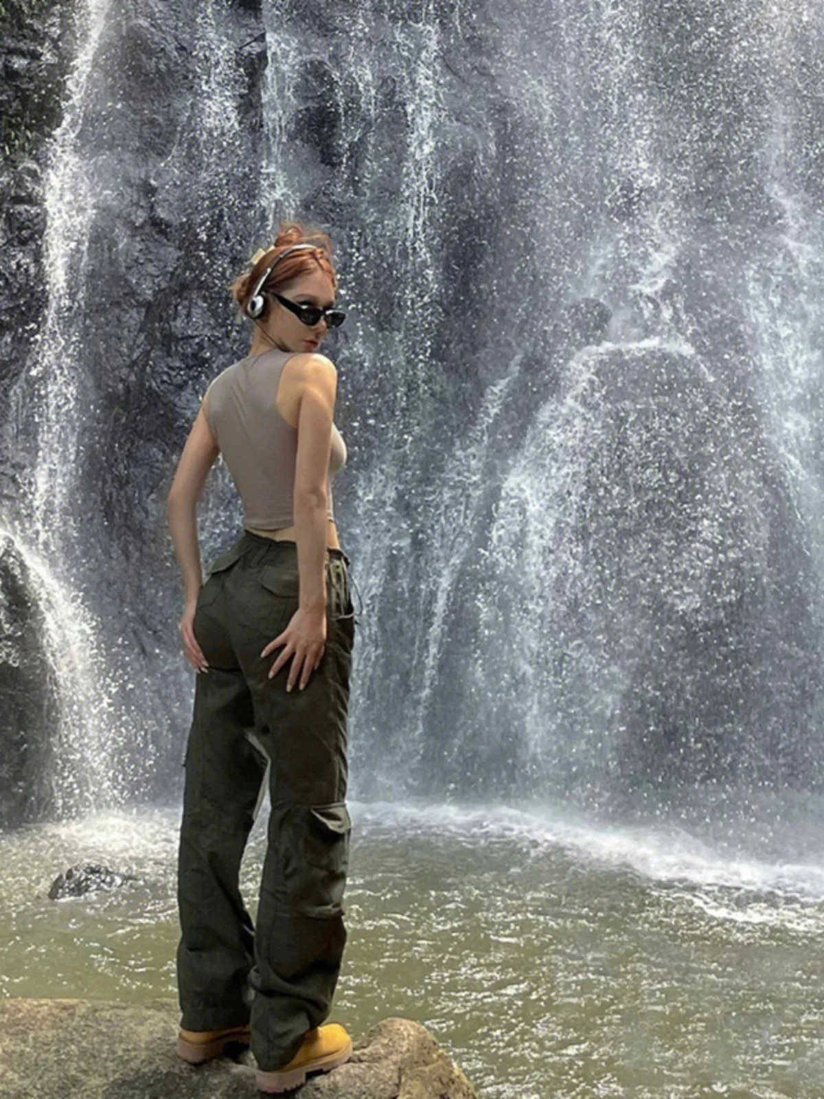 

Outdoor Women's Work Pants Summer Mountain System Hiking Profional Small Size Trendy Trousers for Climbing And king