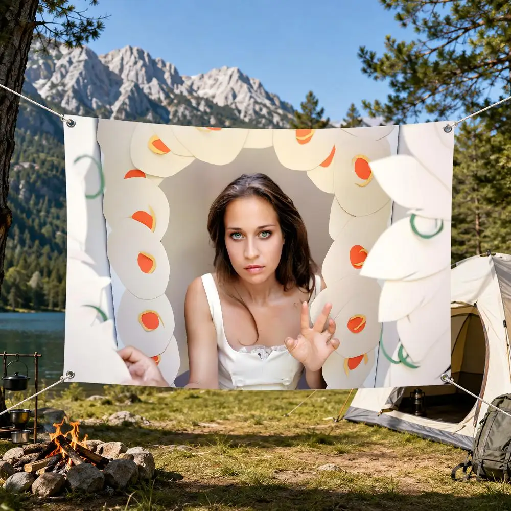 Fiona Apple Flags Aesthetic Wall Tapestry Printed Wall Hanging Living Room Party Outdoor Decor