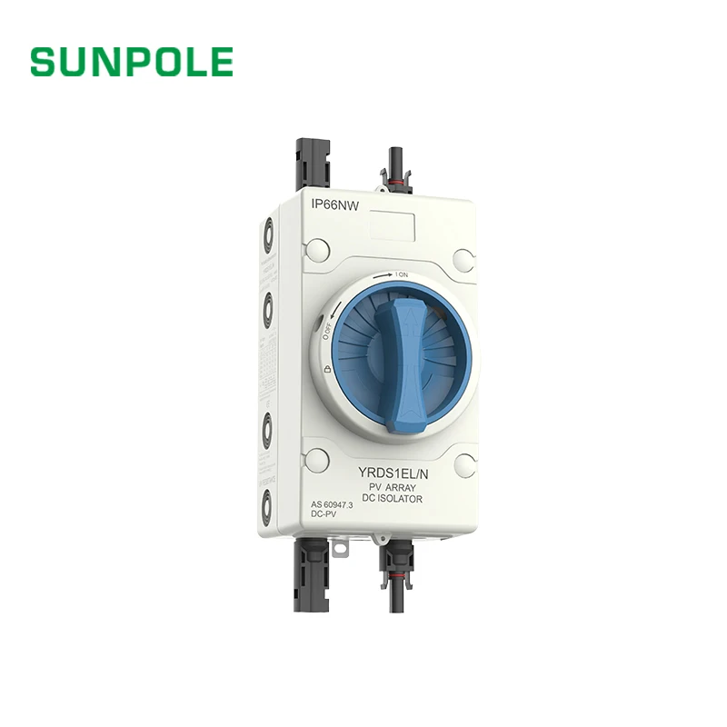 Photovoltaic Solar DC Isolation Switch PV DC Isolator Switch 1000V 32A Outdoor Waterproof IP66