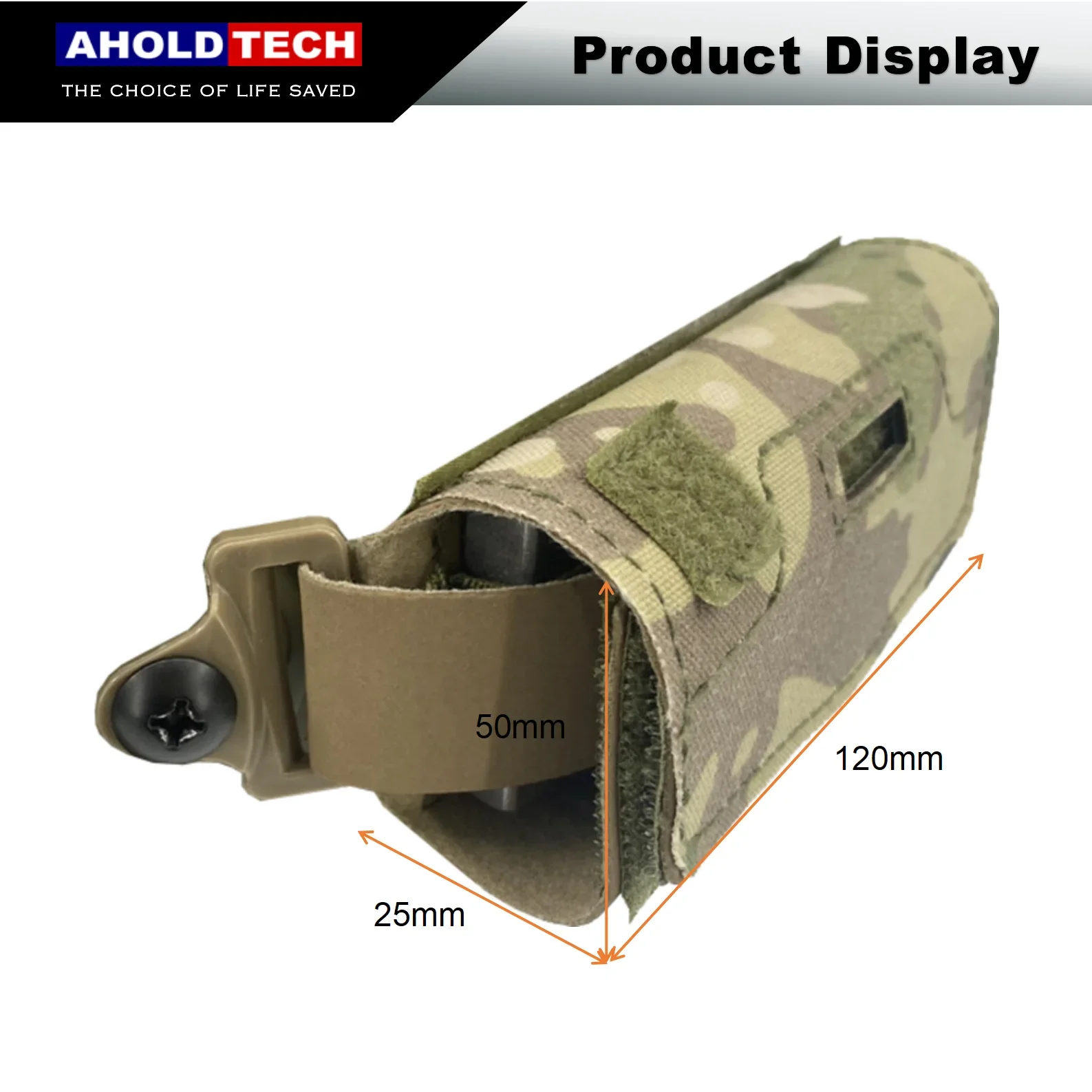 Aholdtech Counterbalance Weight Bag NVG Battery Counterweight Pouch with Five Counter Blocks for FAST MICH Helmet