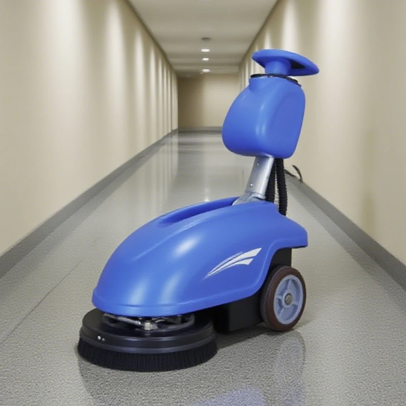 핫 세일 신형 워크 애프터 플로어 스크러버 공항 청소 스크러버 기계 CE 인증 휴대용 플로어 스크러버