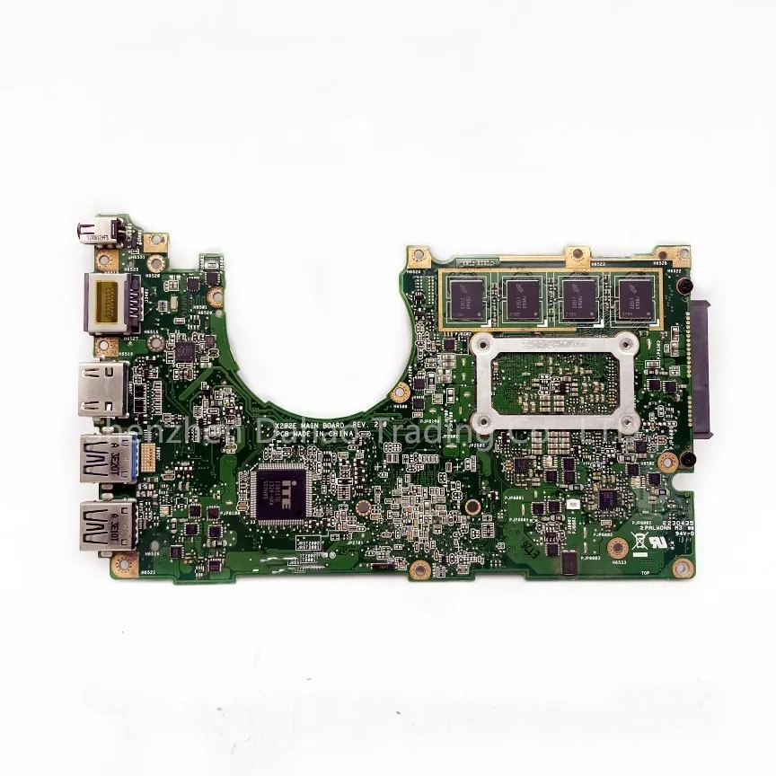 Материнская плата для ноутбука Asus X201E X202E S200E X202EP X202EV с 847U 987U I3-2365M I5-3317U I7-3517U 2 ГБ/4 ГБ ОЗУ полностью протестирована