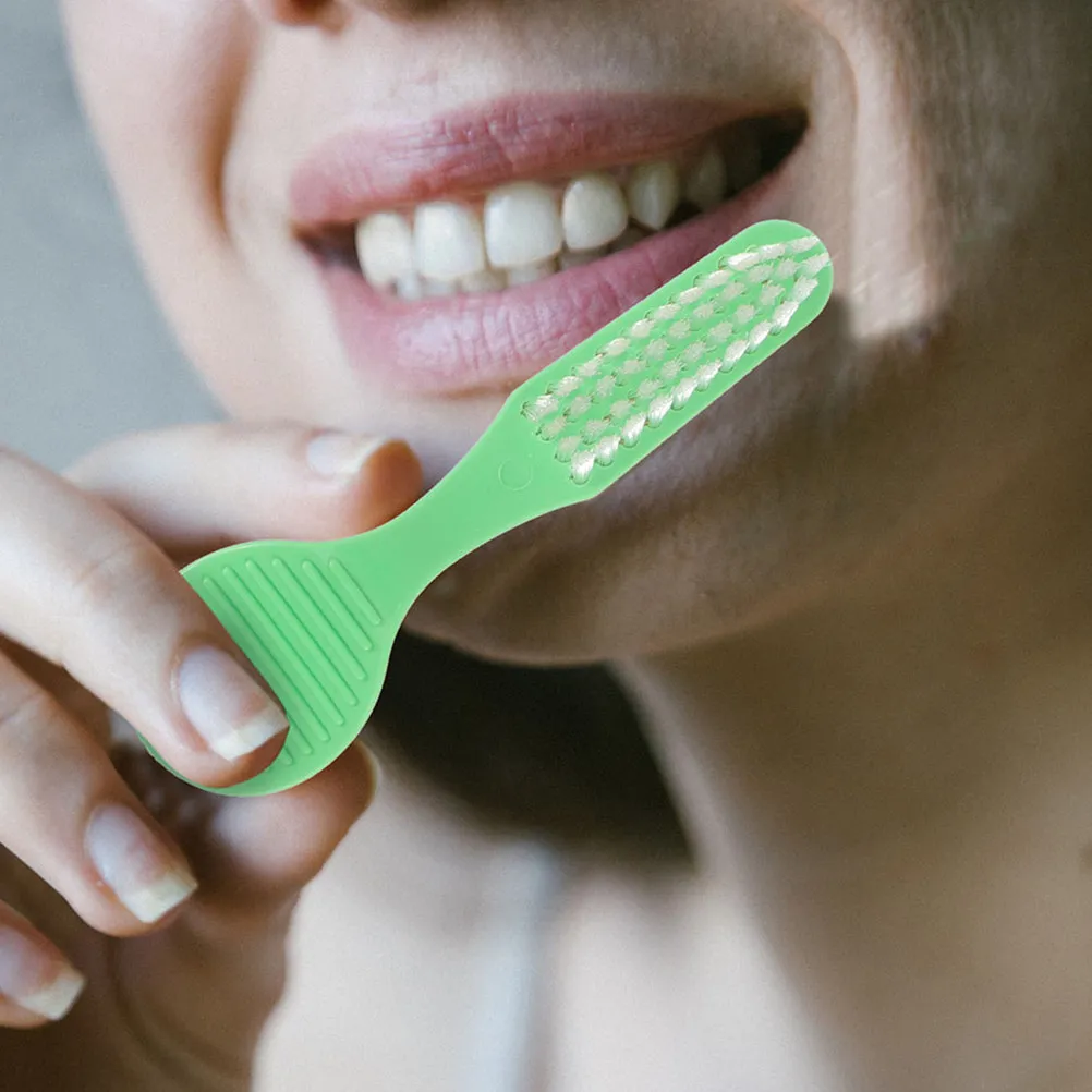 30Pcs Large Head Toothbrush for Prison Soft Handle Ergonomic Grip Durable Reliable Oral Cleaning Brush Daily Use