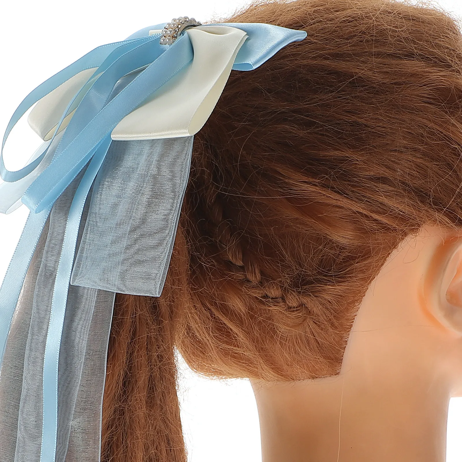 

Стильная заколка для волос с бантом и лентой, большая заколка-бант, удобный аксессуар для волос для женщин и девочек, идея подарка на день рождения