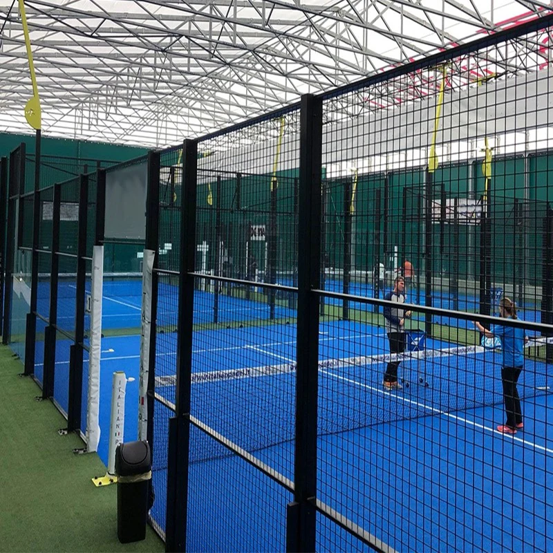 2024 New Design Court Paddle Court Supplier Court Panoramic Complete Fields Padle Tennis