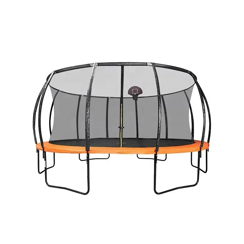 High Quality Backyard Super Large Trampoline 8ft 10ft 12ft 14ft 16ft Family Trampoline Outdoor With Protective Net